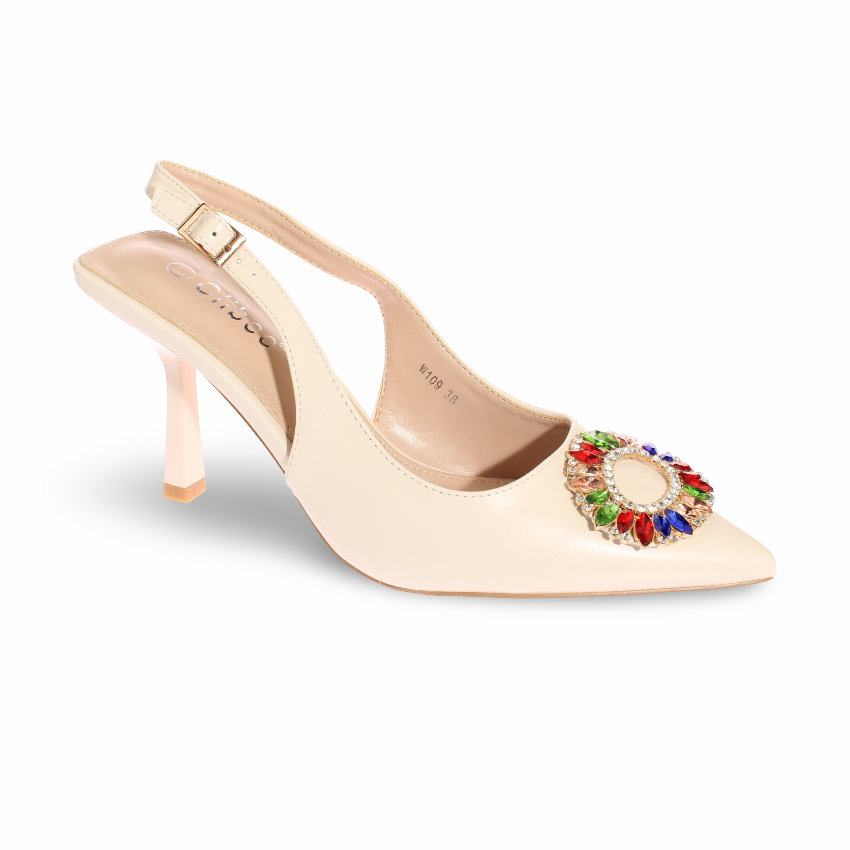 Zapato Beige Vía Franca Mujer Art: 5W109BEIGE-0