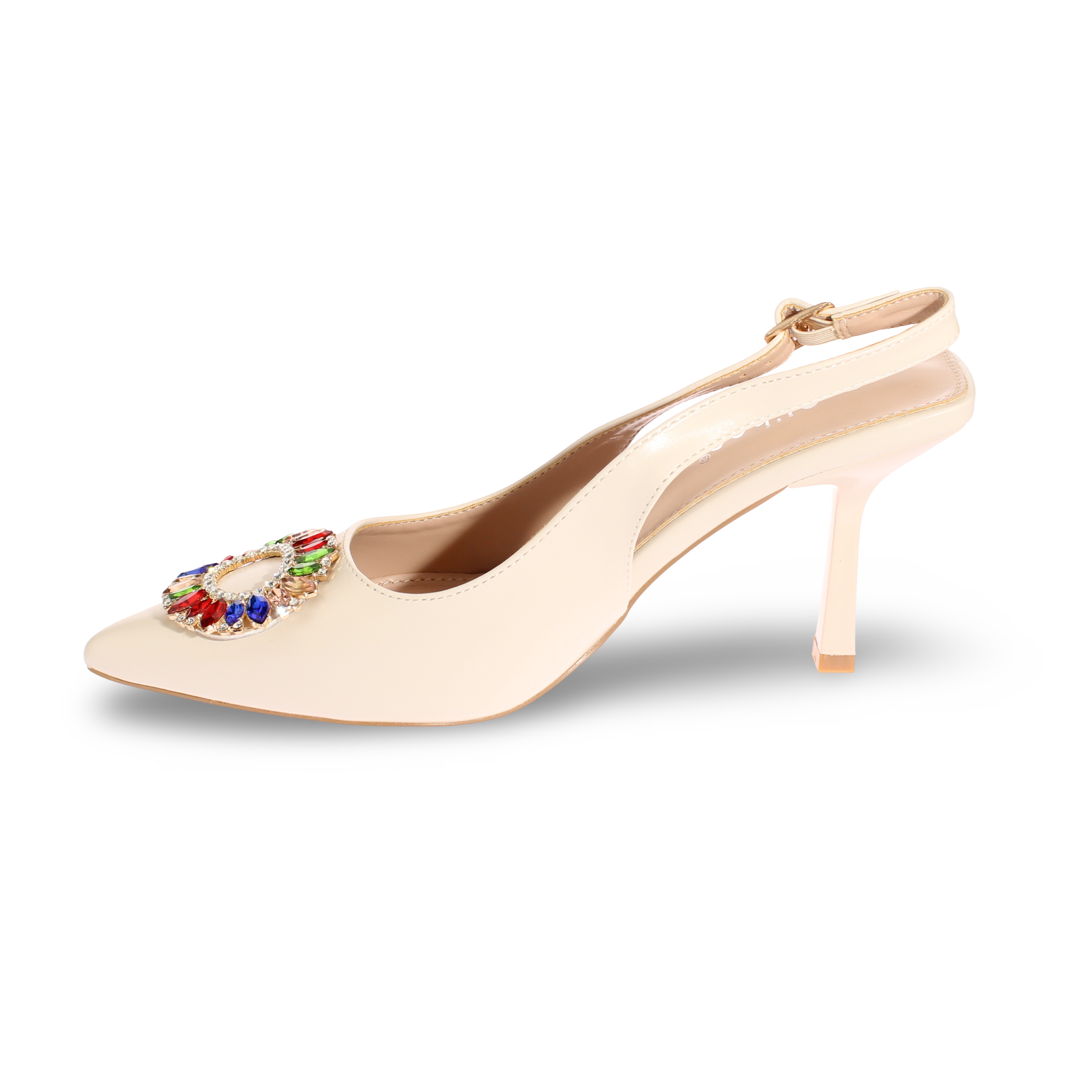 Zapato Beige Vía Franca Mujer Art: 5W109BEIGE-3