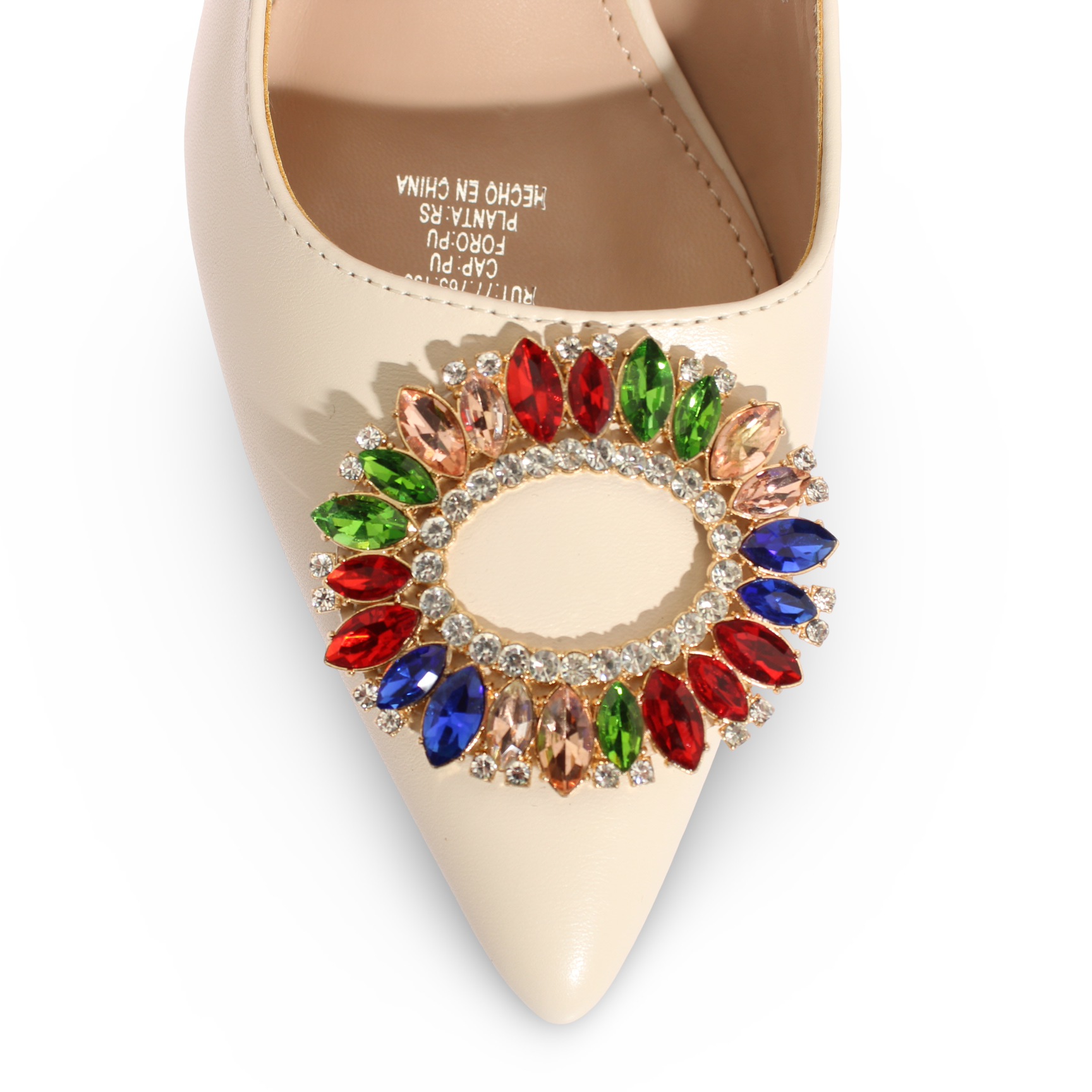 Zapato Beige Vía Franca Mujer Art: 5W109BEIGE-4