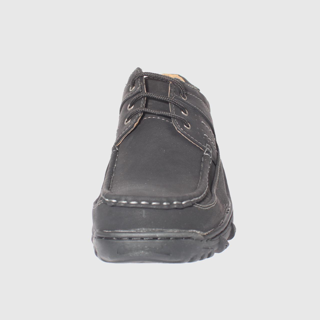 Zapato Negro Vía Franca Hombre-2