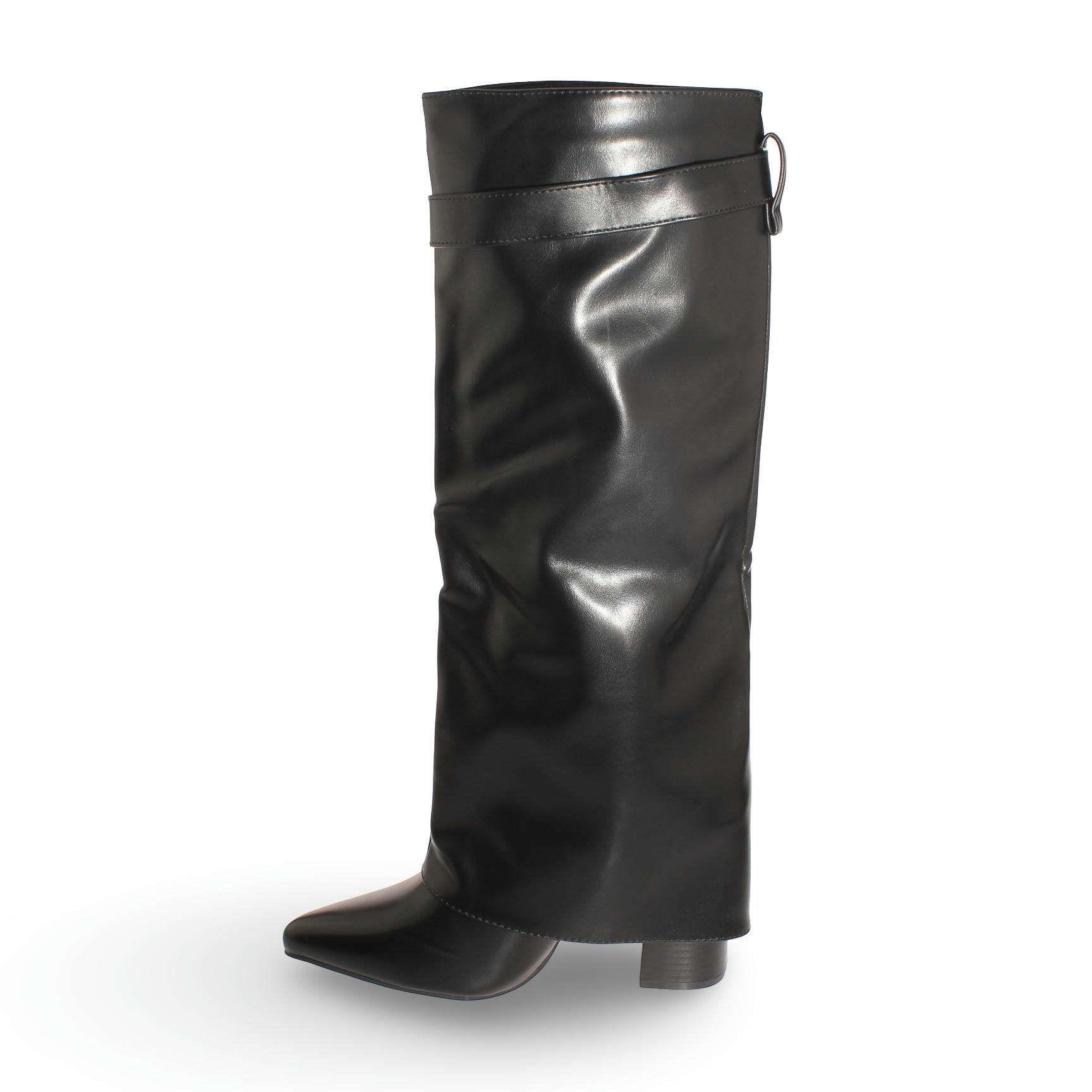 Bota Negro Vía Franca Mujer Art: 525HS01BLACK-3