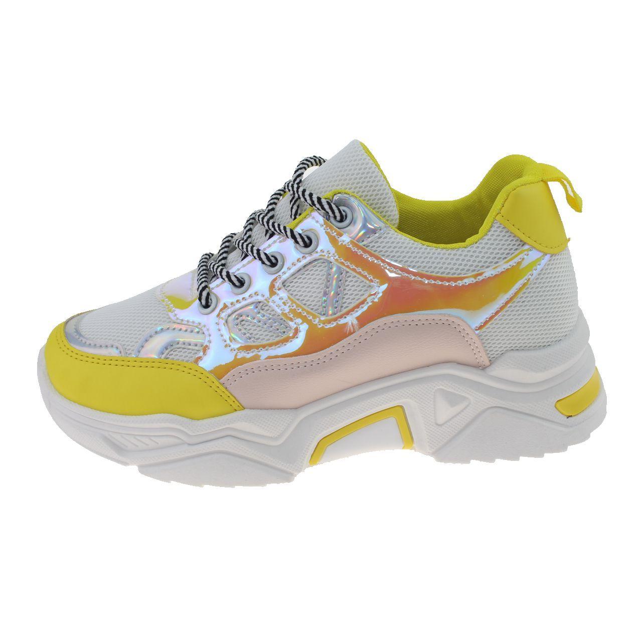 Zapatilla Amarillo Vía Franca Mujer-3