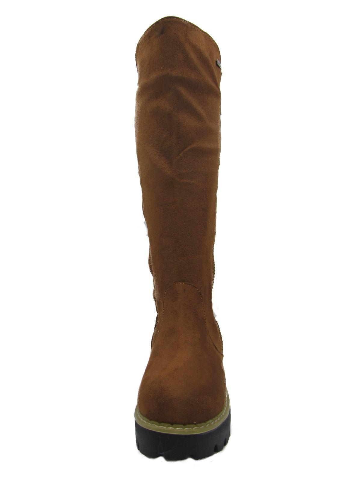 Bota Casual Para Niña Color Marrón claro-1