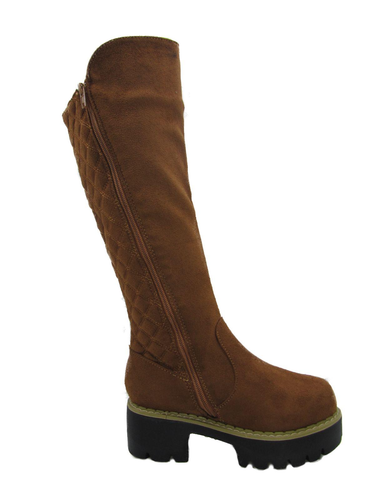 Bota Casual Para Niña Color Marrón claro-2