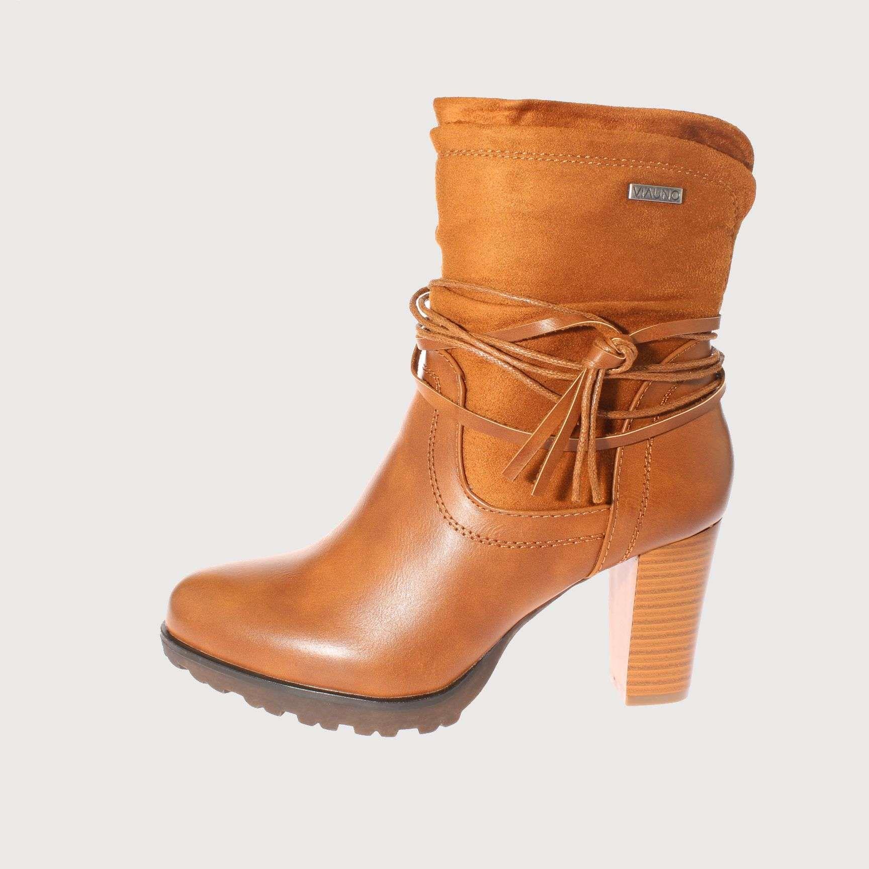 Bota Café Claro Vía Franca Mujer Art: 512018407CAMEL-1