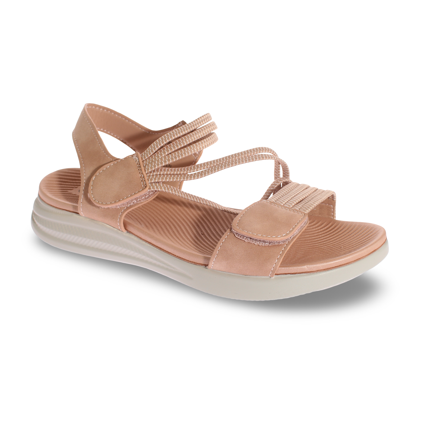 Sandalia confort Rosa Vía Franca Mujer Art: 5KD55PINK-0
