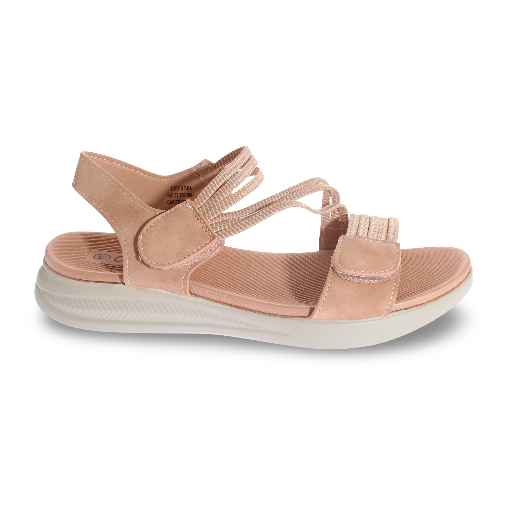 Sandalia confort Rosa Vía Franca Mujer Art: 5KD55PINK-1
