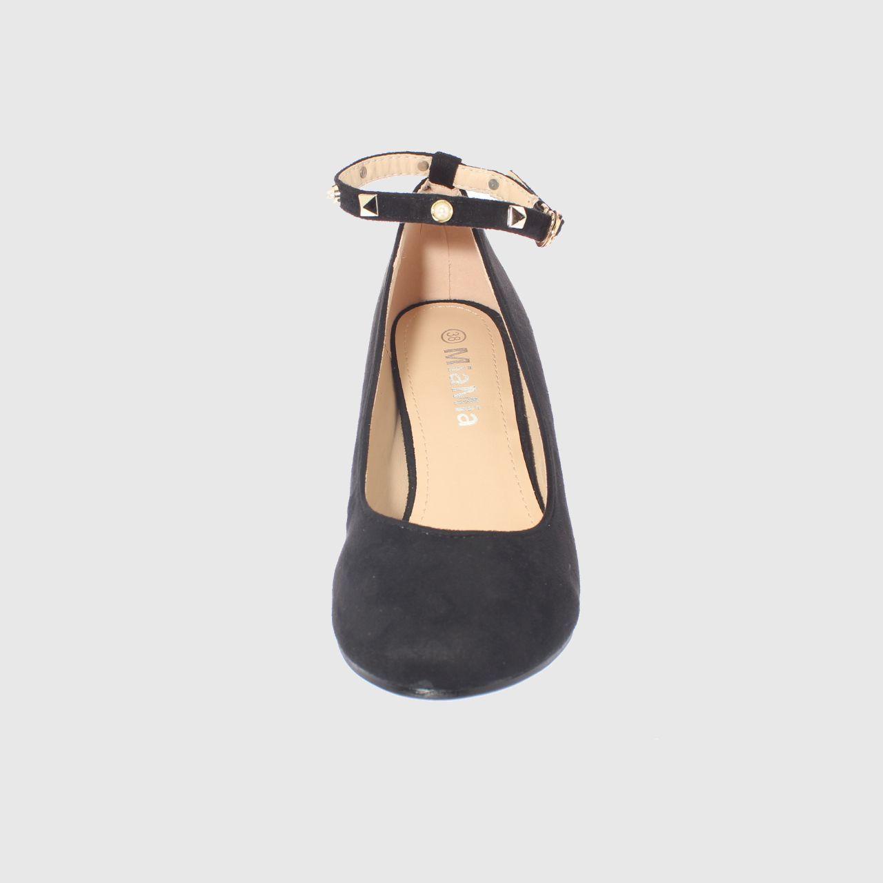 Zapato taco Negro Vía Franca Mujer-2