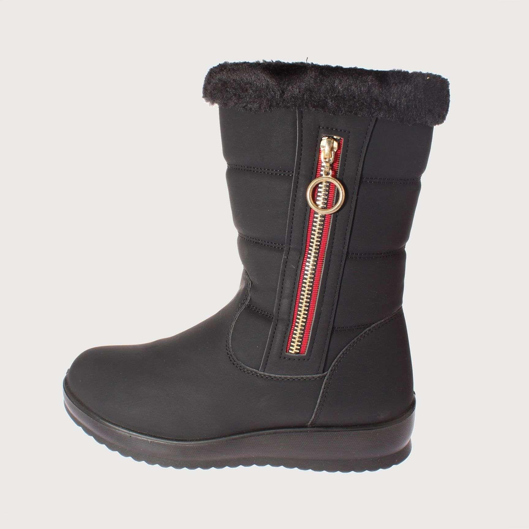 Bota Chiporro Negro Vía Franca Mujer Art: 5YS355BLACK-1