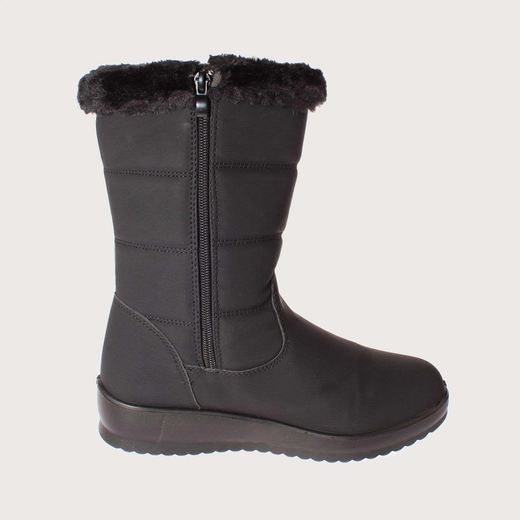 Bota Chiporro Negro Vía Franca Mujer Art: 5YS355BLACK-3