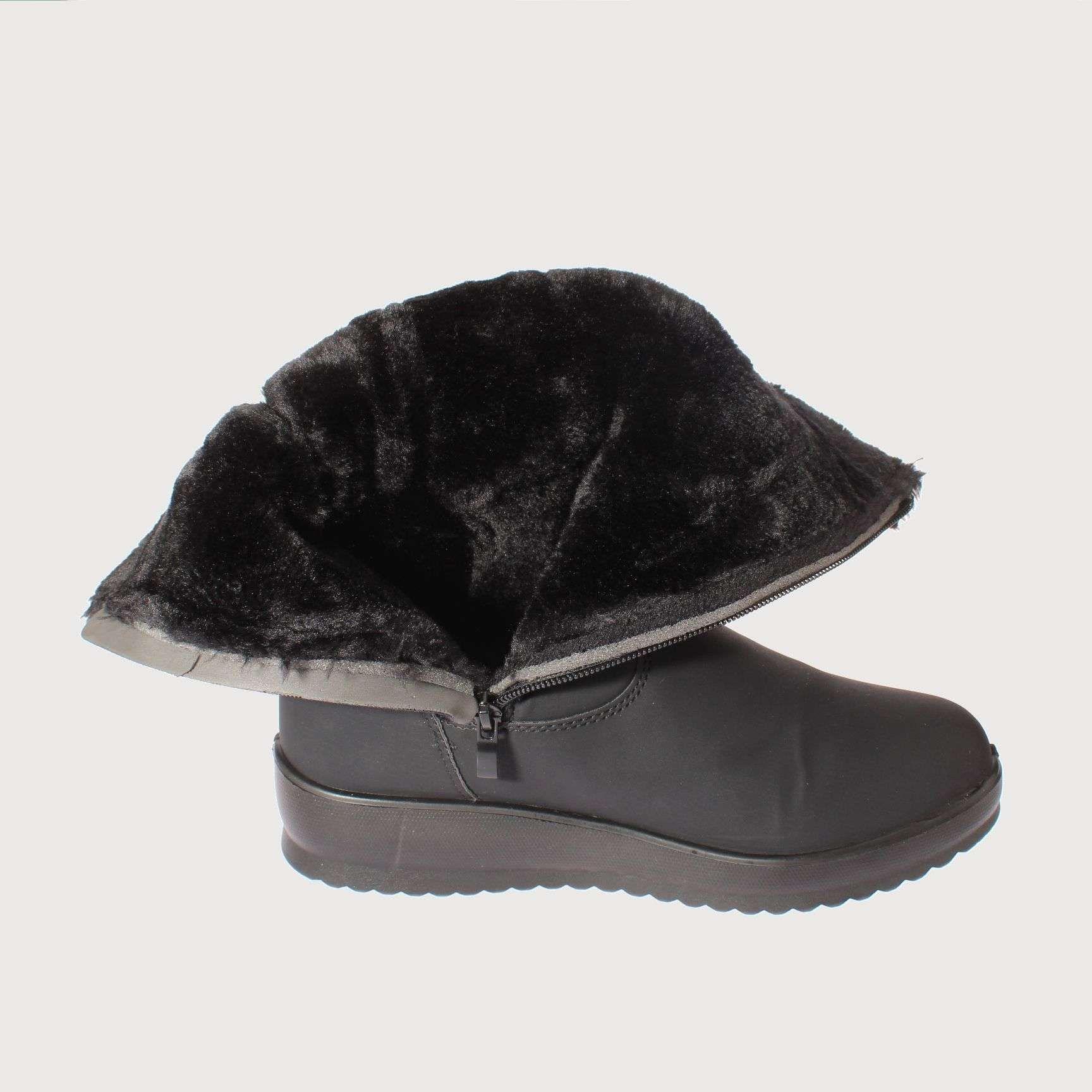 Bota Chiporro Negro Vía Franca Mujer Art: 5YS355BLACK-4