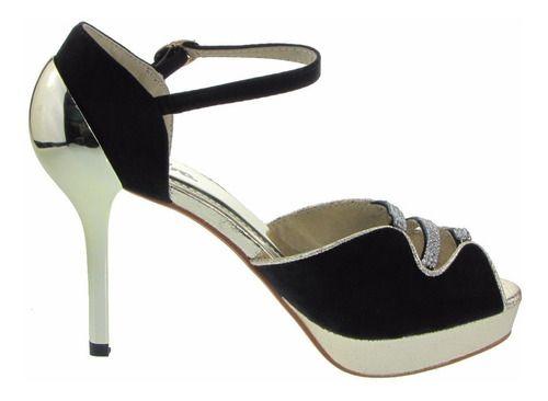 Sandalia Fiesta Para Mujer Color Negro-3