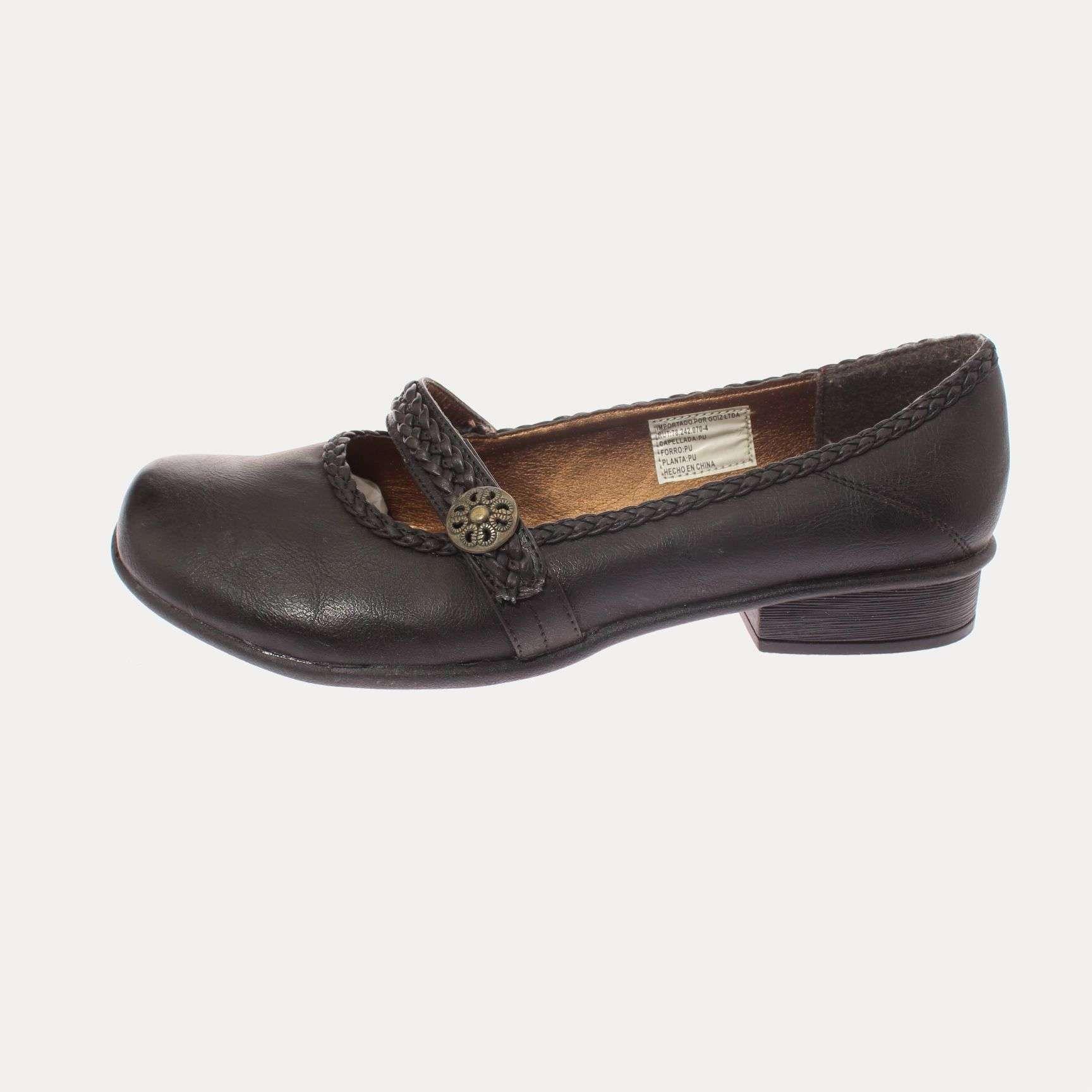 Zapato Negro Vía Franca Mujer Art: 5L50117006BLACK-1