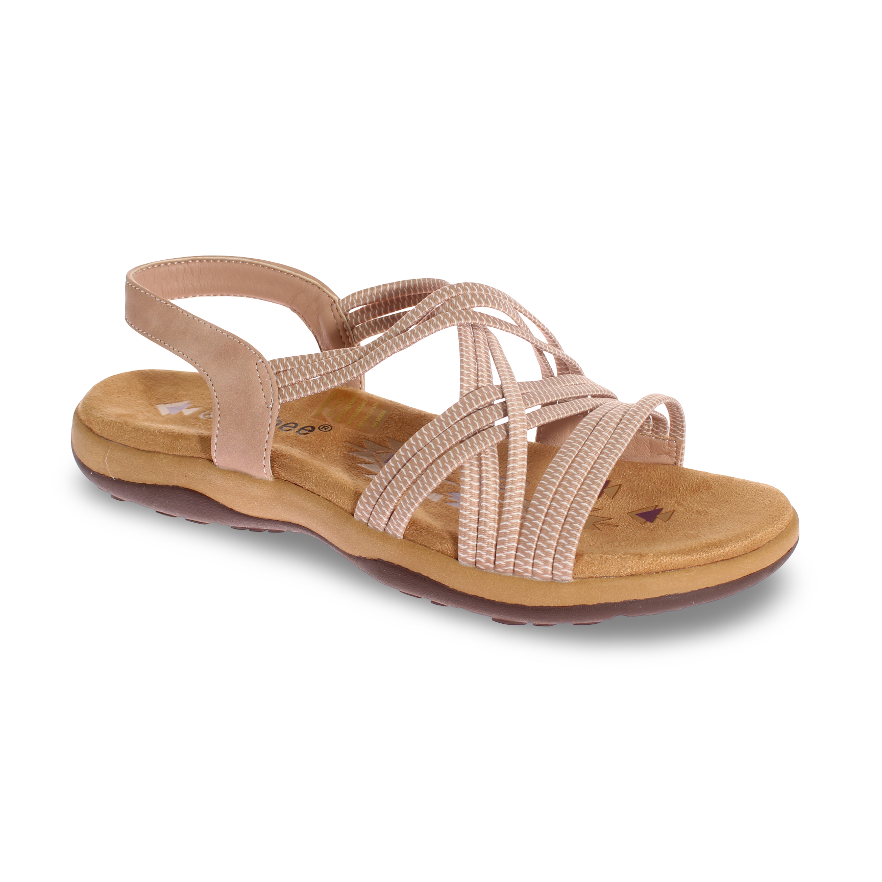Sandalia confort Rosa Vía Franca Mujer Art: 5KD54PINK-0