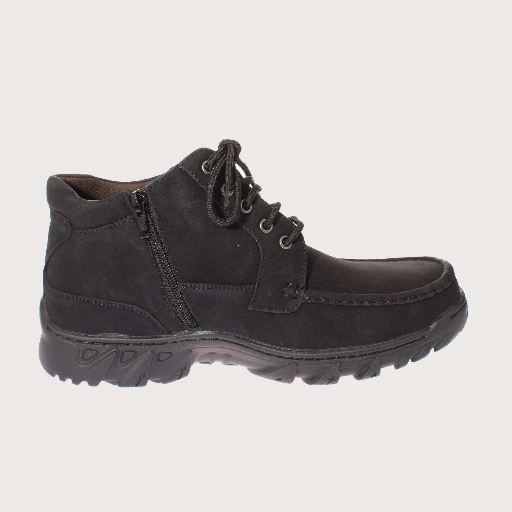 Botín Negro Vía Franca Hombre Art: 833035BLACK-3