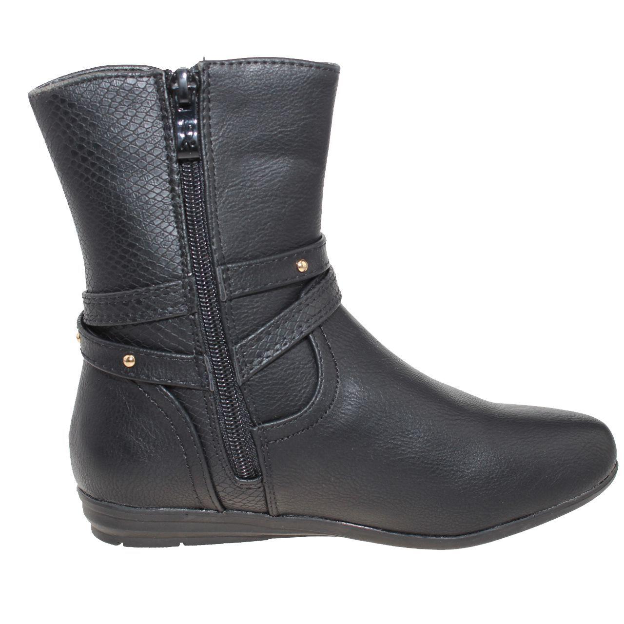 Bota Negro Vía Franca Niña-2