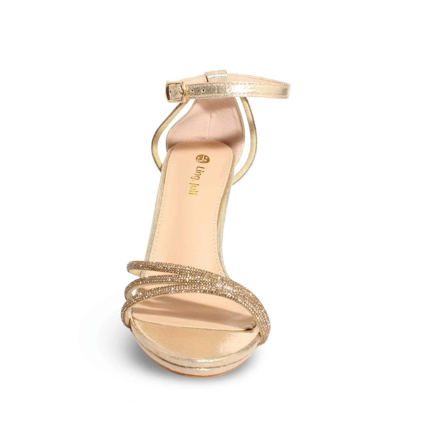 Zapato Fiesta Dorado Vía Franca Mujer Art: 5S309B0333DGOLD-2