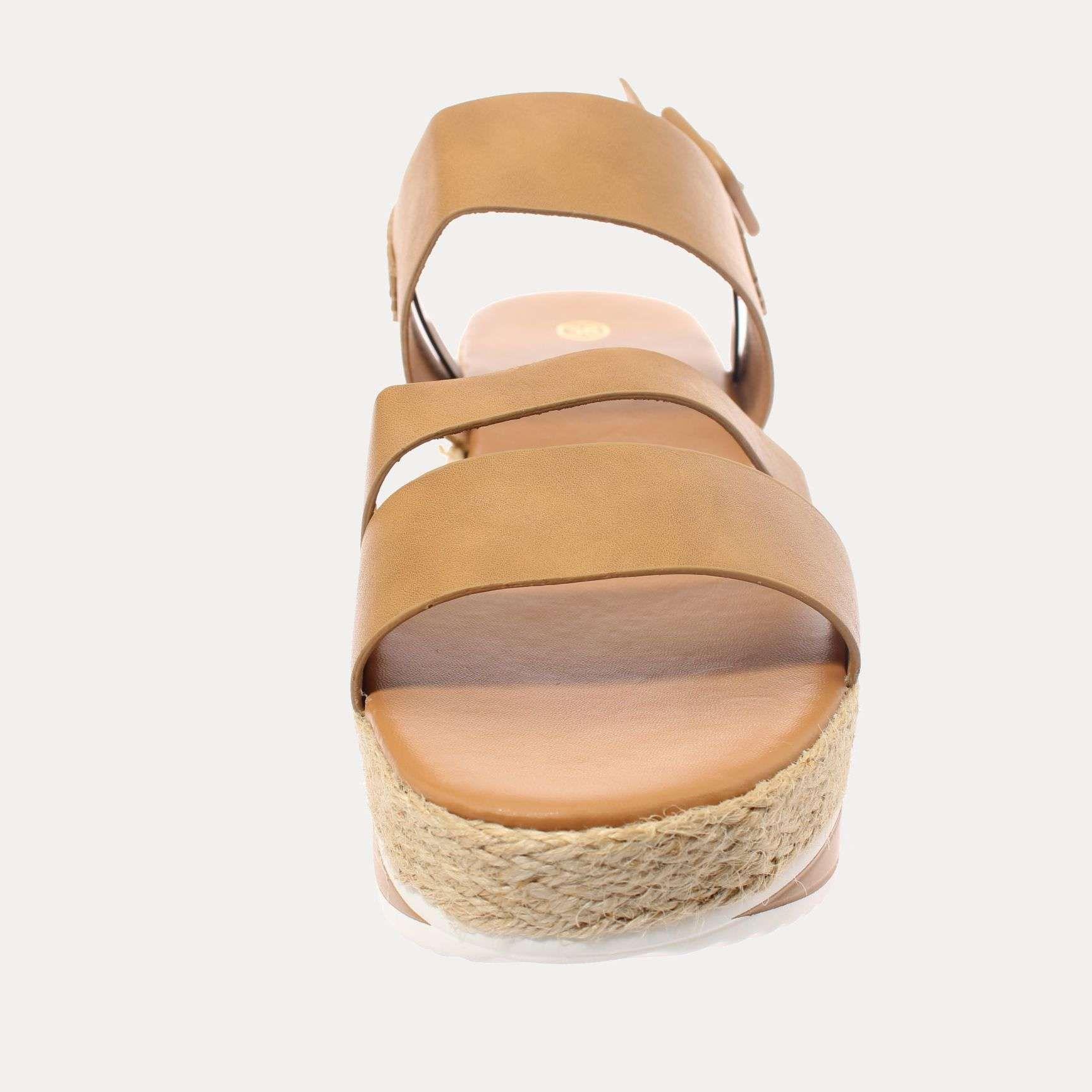 Sandalia Khaki Vía Franca Mujer Art: 52110B31105KAKI-2