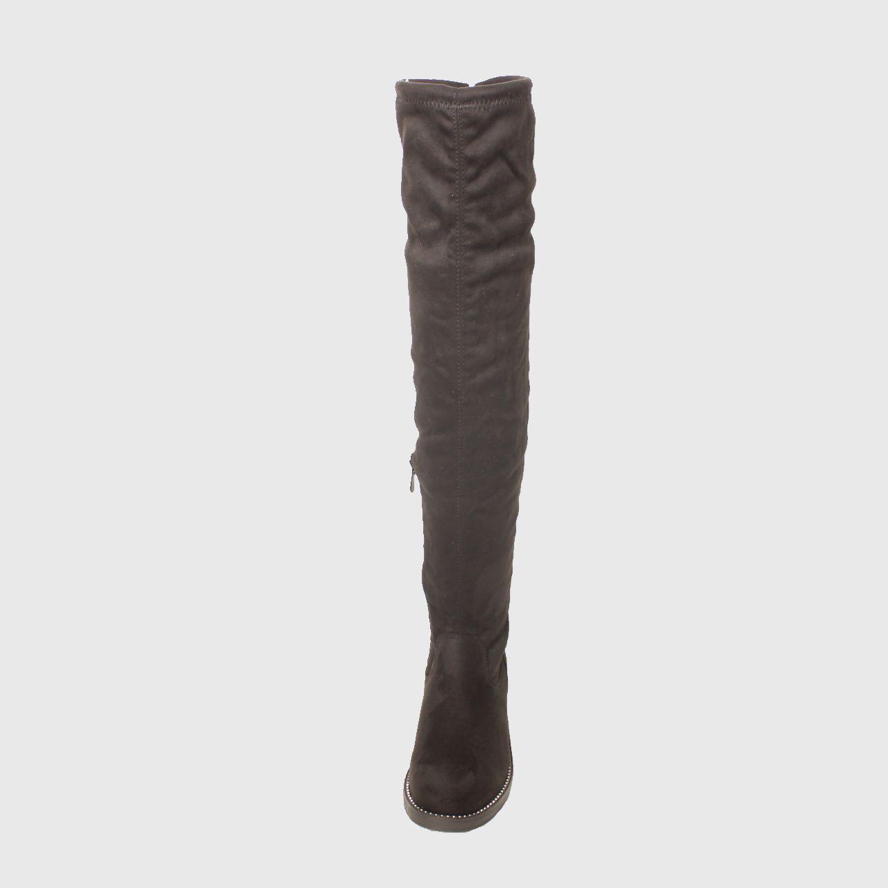 Bota Diamon Negro Vía Franca Mujer-2