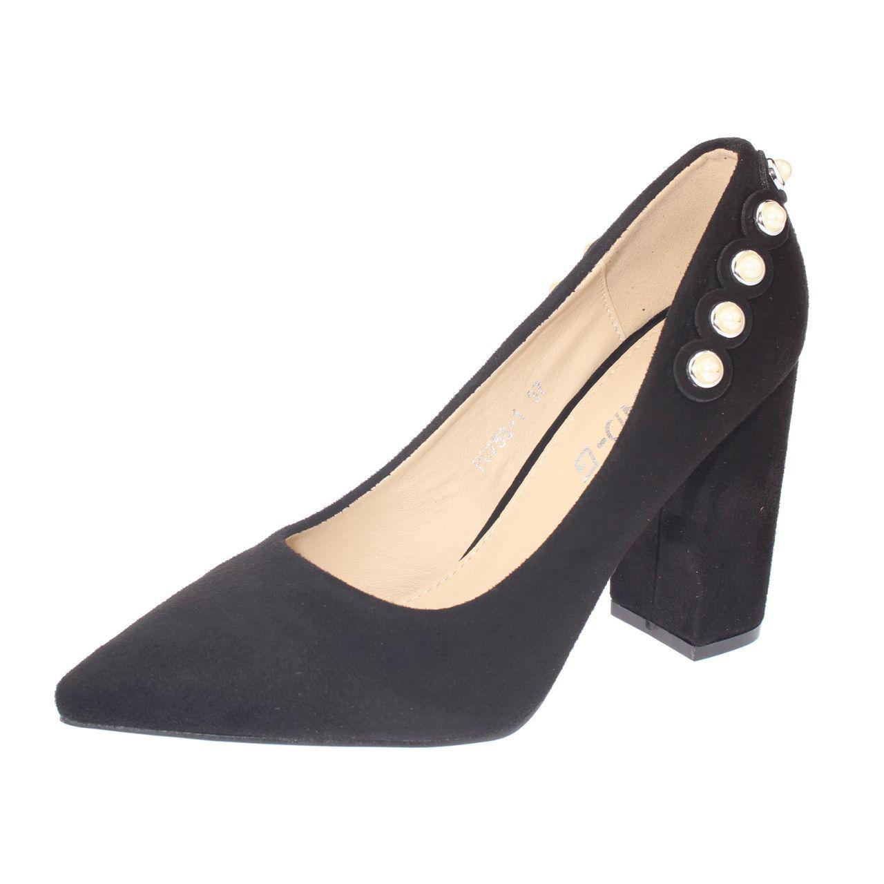 Zapato vestir Negro Vía Franca Mujer-0