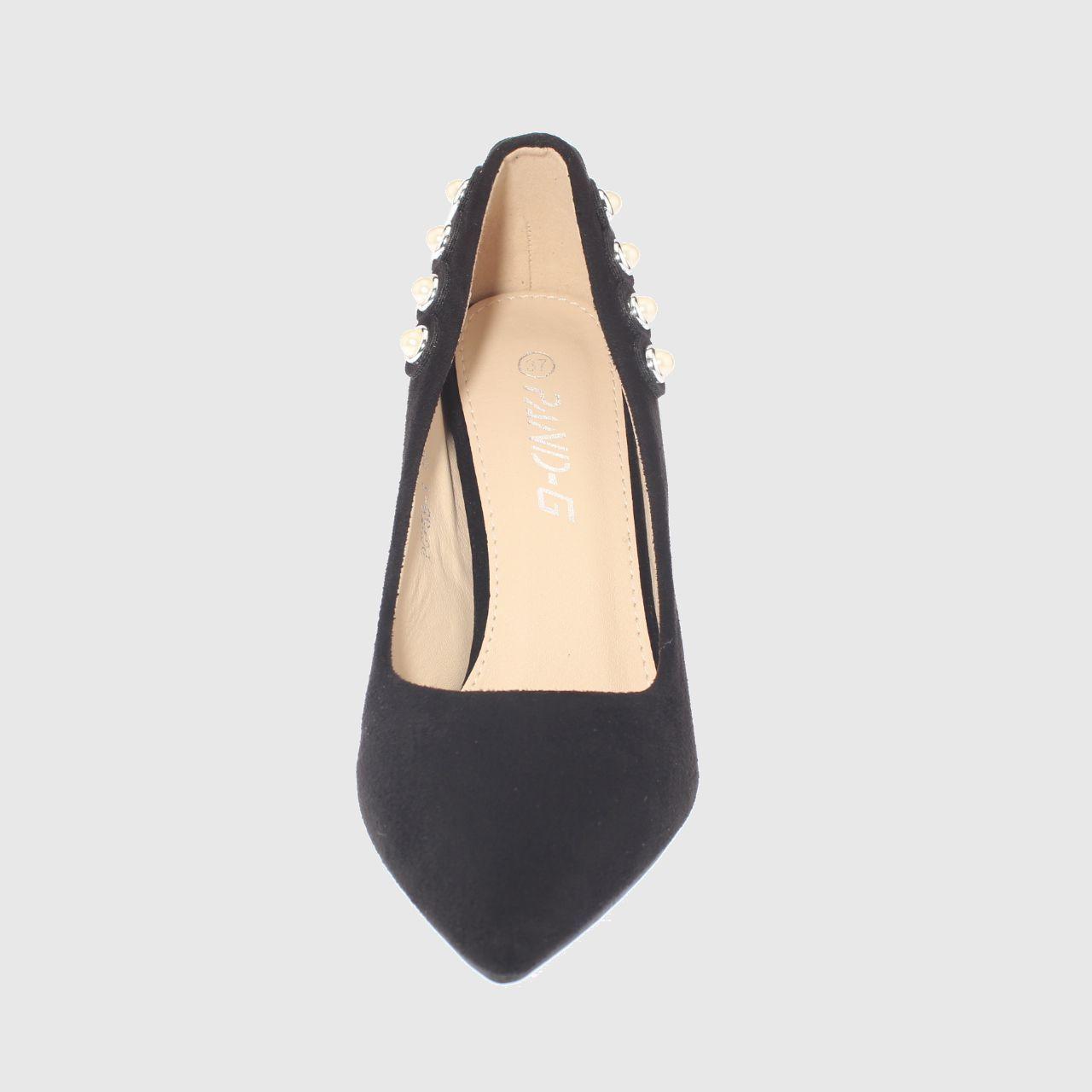 Zapato vestir Negro Vía Franca Mujer-2