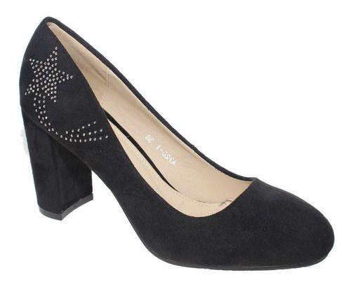 Zapato Negro Vía Franca Mujer-4