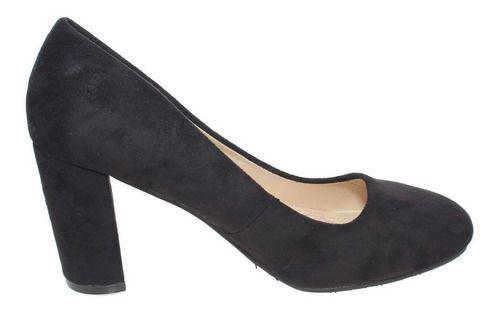 Zapato Negro Vía Franca Mujer-7
