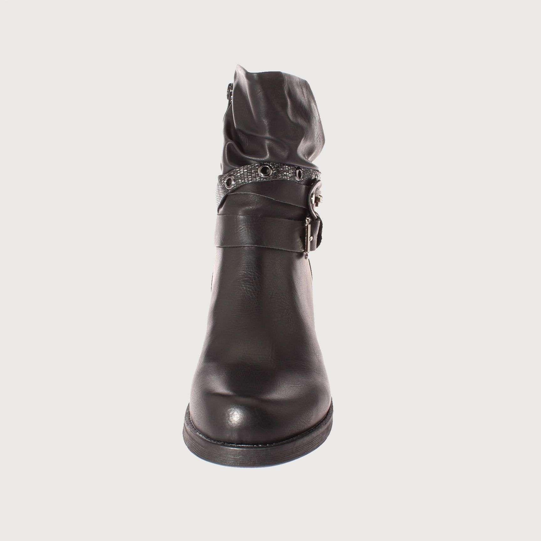 Bota Negro Vía Franca Mujer Art: 512082408BLACK-2