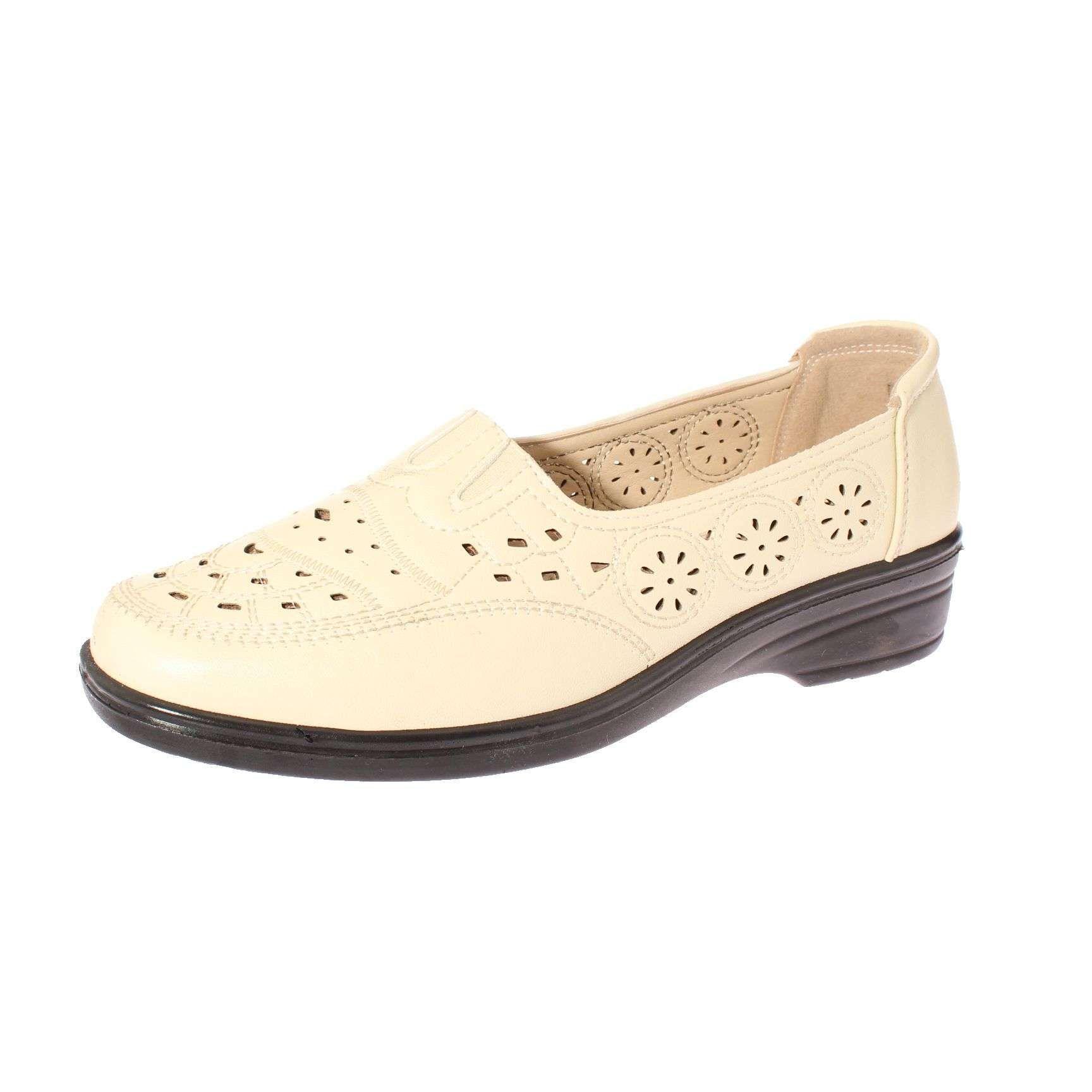 Mocasin Beige Vía Franca Mujer Art: 5UB118BEIGE-0