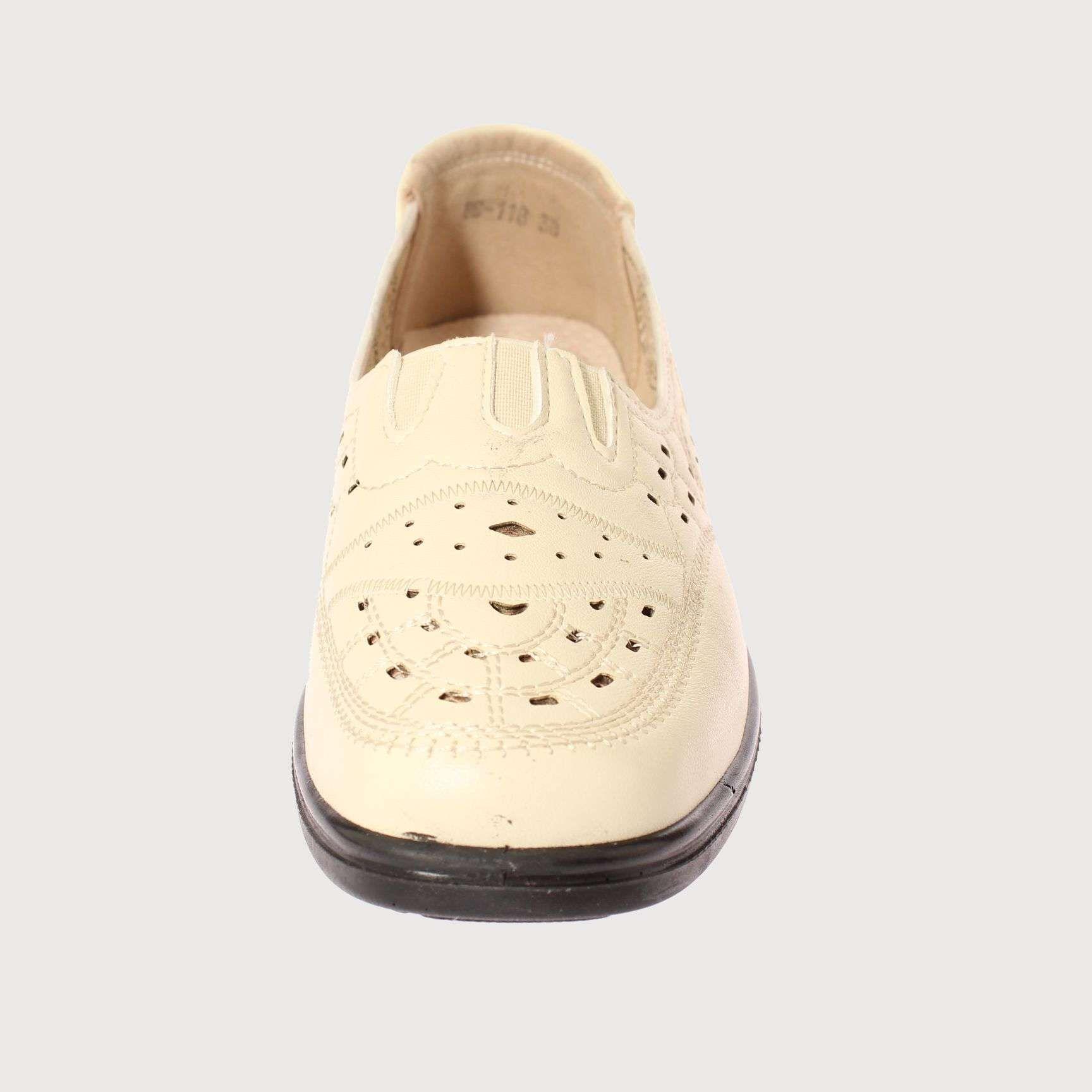 Mocasin Beige Vía Franca Mujer Art: 5UB118BEIGE-2