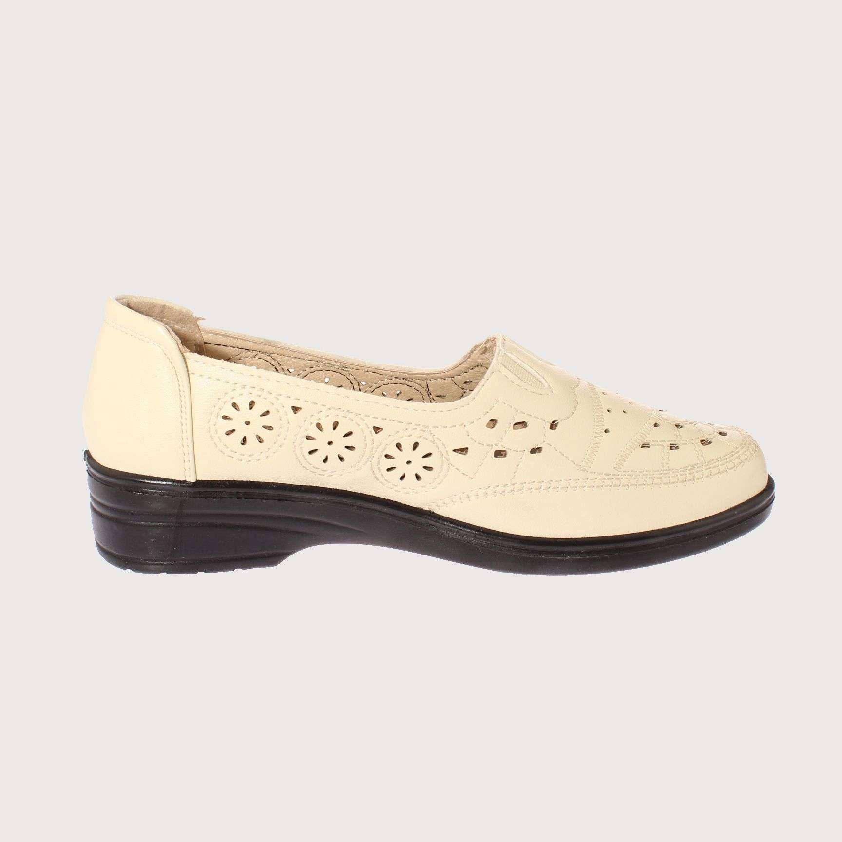 Mocasin Beige Vía Franca Mujer Art: 5UB118BEIGE-3