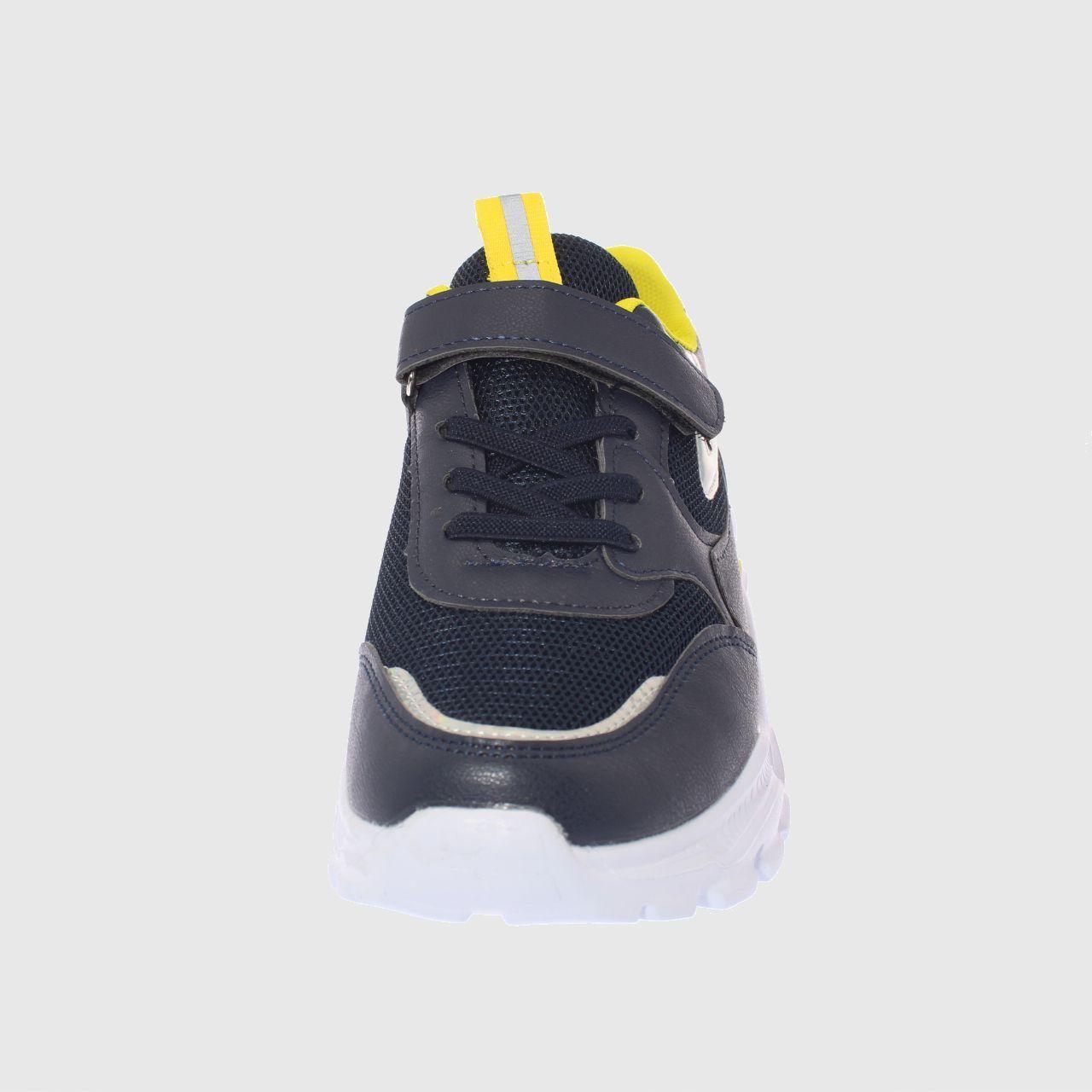 Zapatilla Azul/Amarillo Vía Franca Niño-2