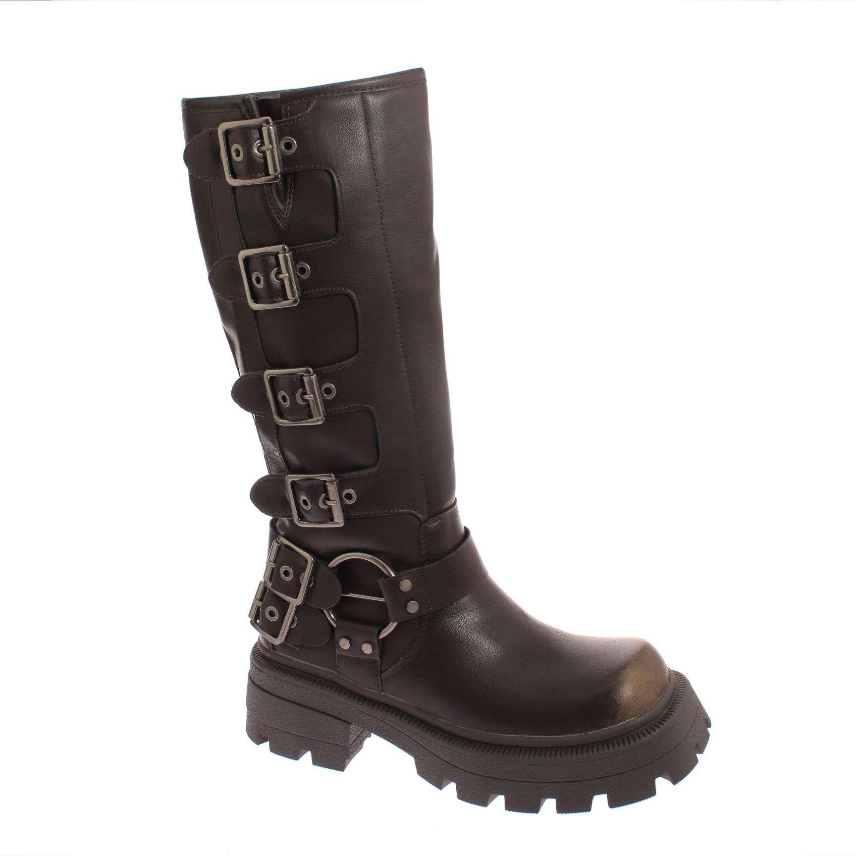 Bota Negro Vía Franca Mujer Art: 524JS27BLACK-0