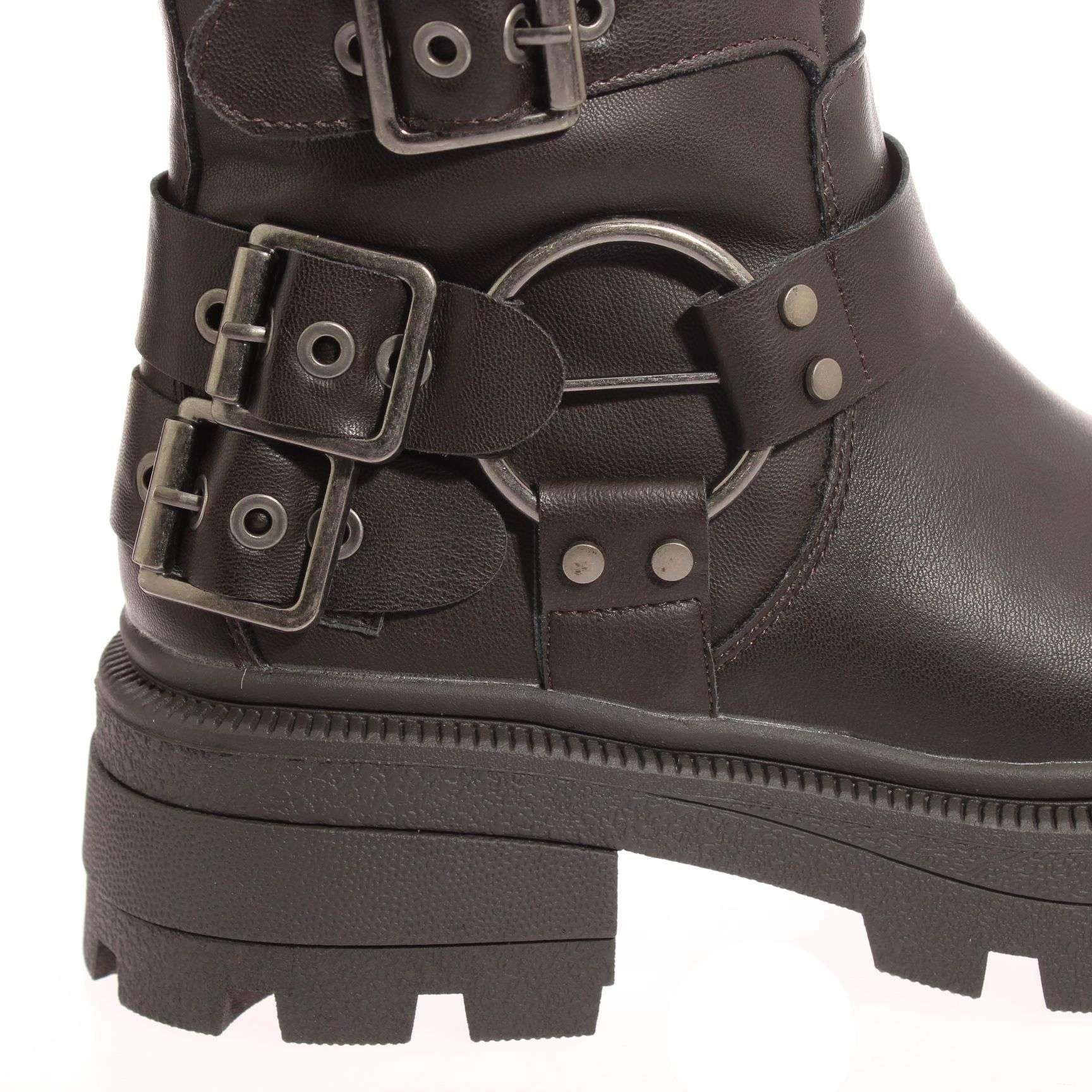 Bota Negro Vía Franca Mujer Art: 524JS27BLACK-5
