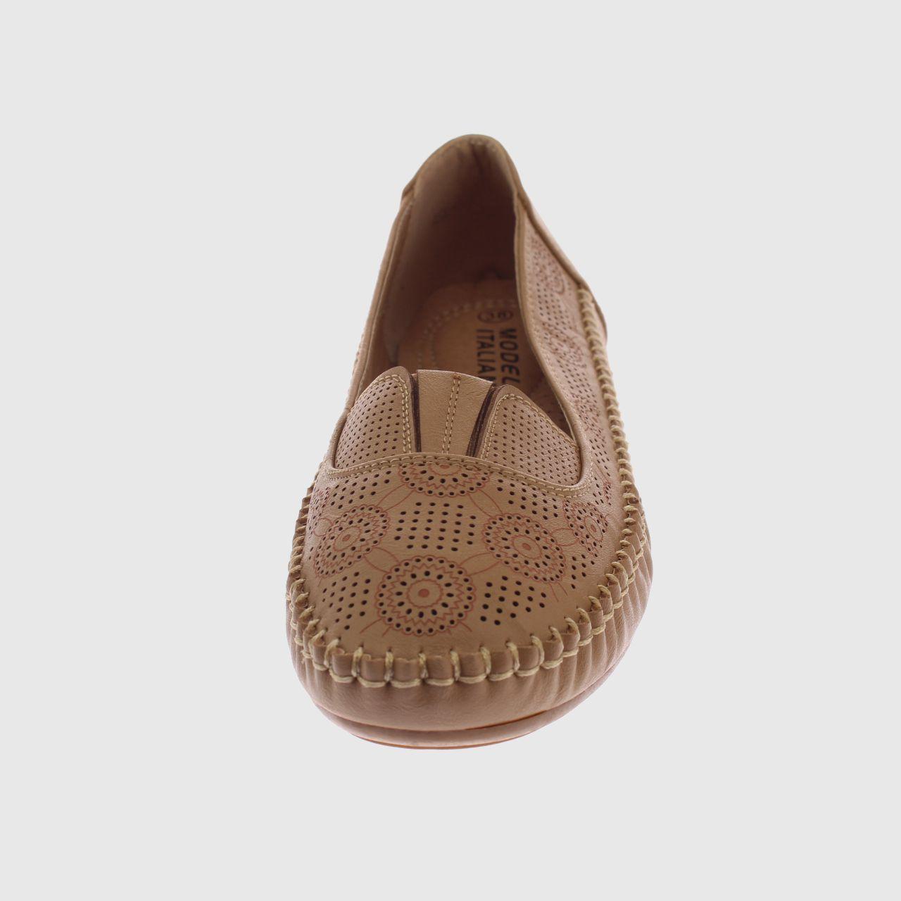 Mocasín Camel Vía Franca Mujer-2