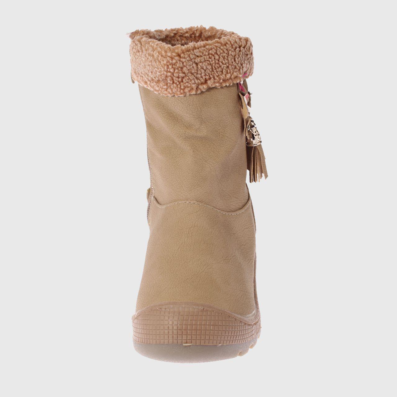 Bota Niña Beige Vía Franca Niña Art: 3ASK72908BEIGE-4