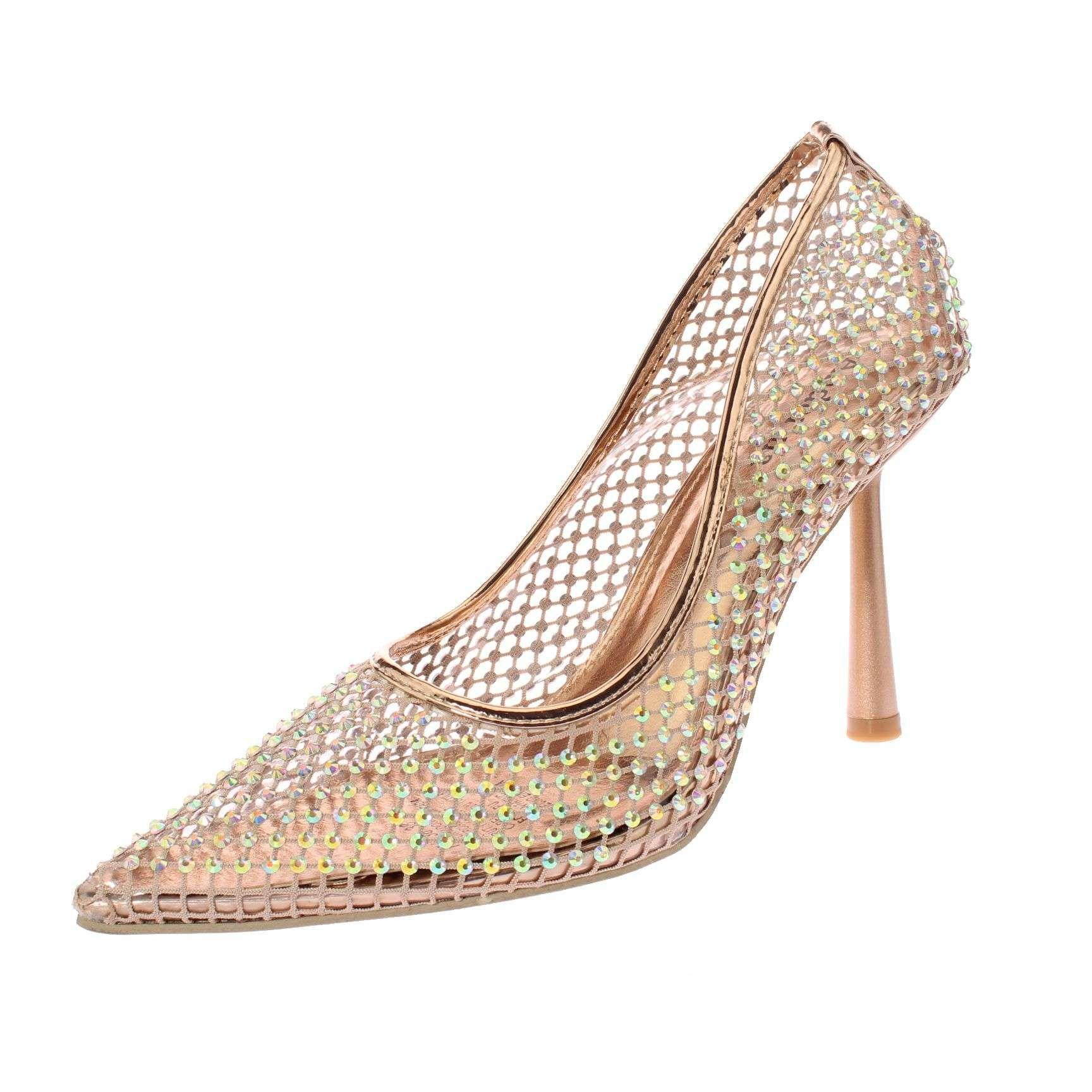 Zapato Fiesta Dorado Vía Franca Mujer Art: 5KV136CHAMPAGNE-0