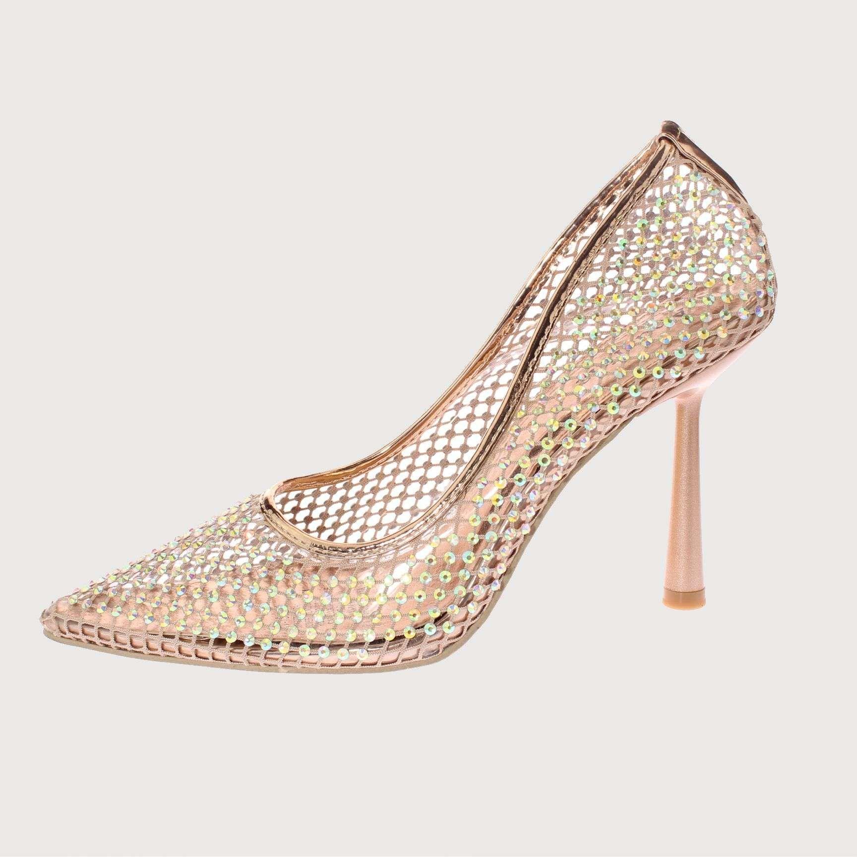 Zapato Fiesta Dorado Vía Franca Mujer Art: 5KV136CHAMPAGNE-1