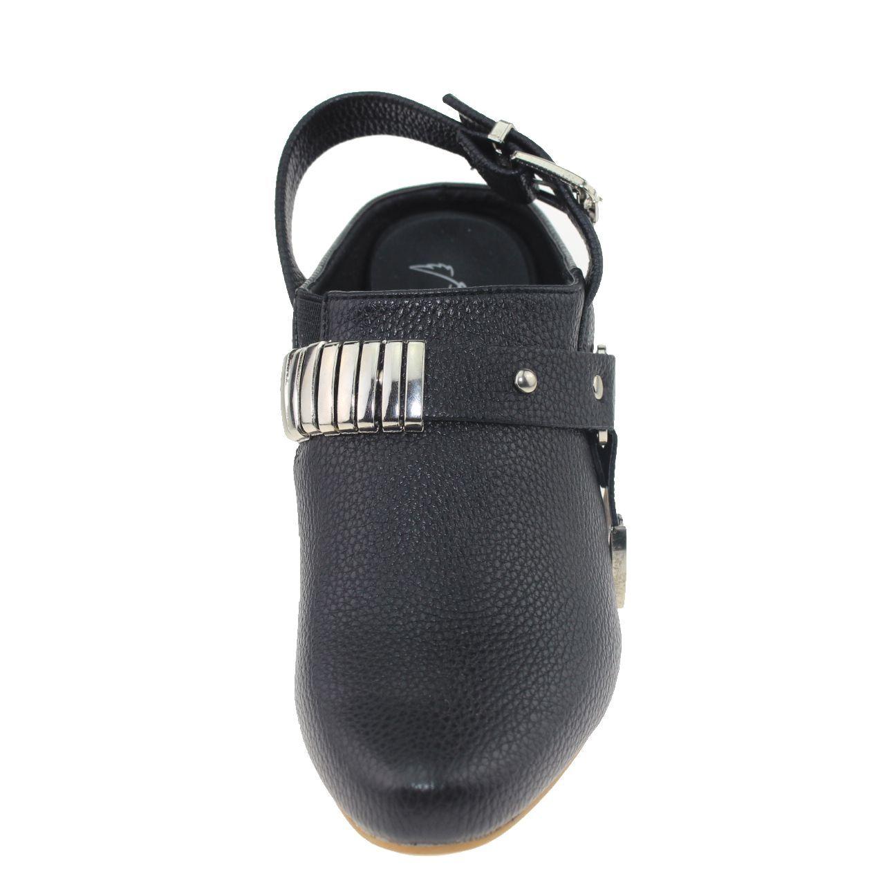 Botin Negro Vía Franca Mujer-1