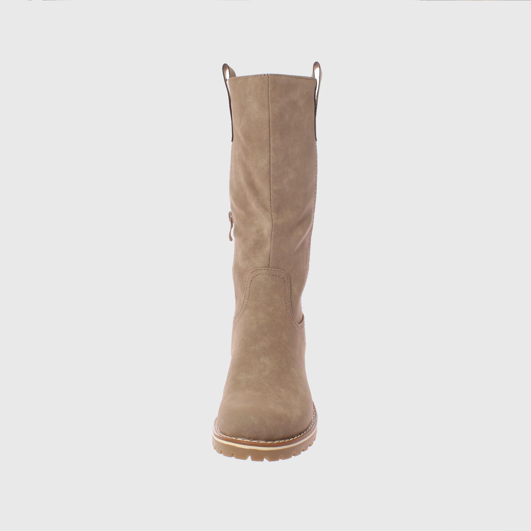 Bota Taupe Vía Franca Mujer-2