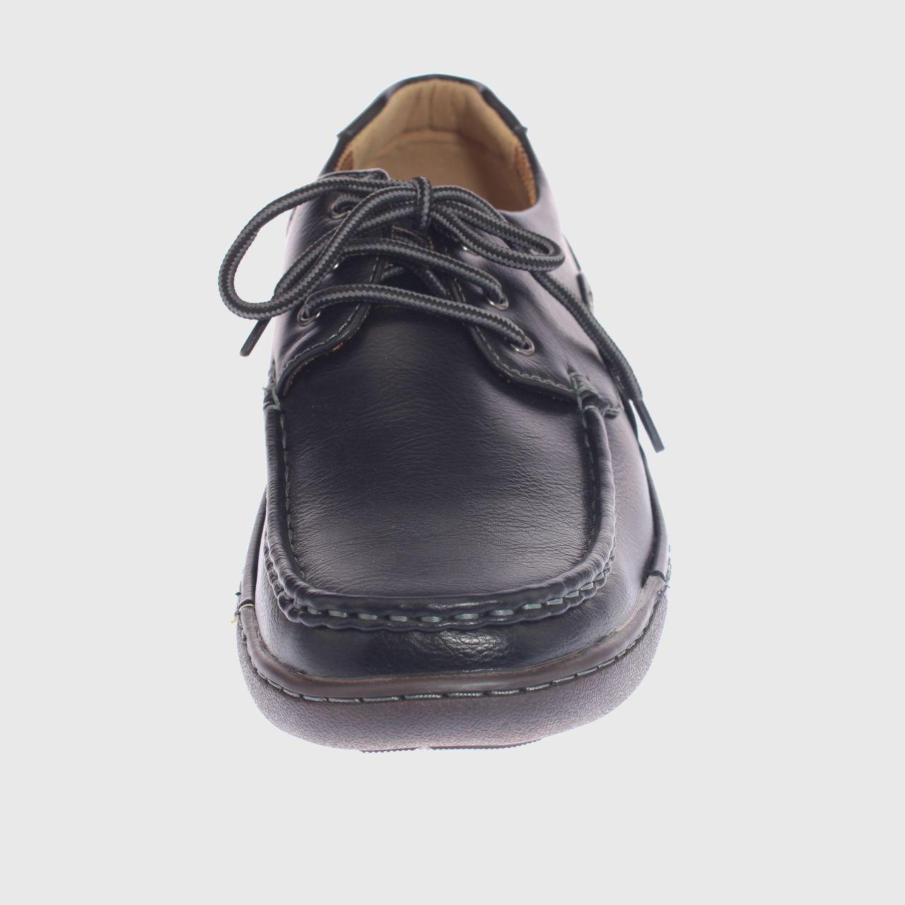 Zapato Casual Negro Vía Franca Hombre-2