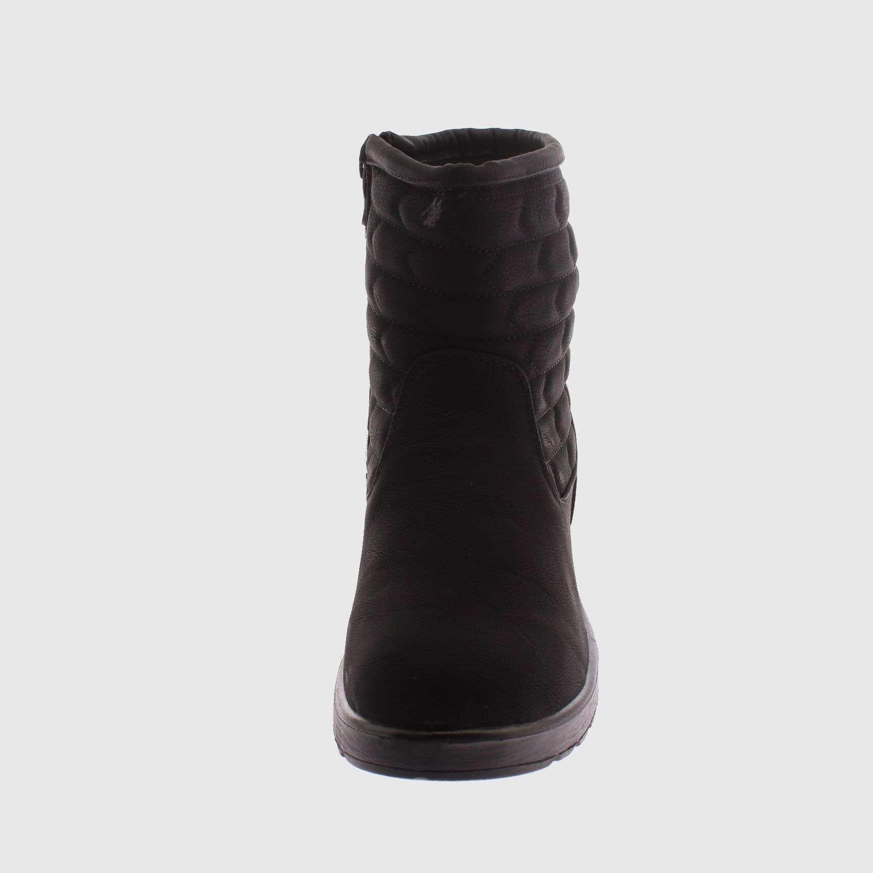 Bota Negro Vía Franca Mujer-2