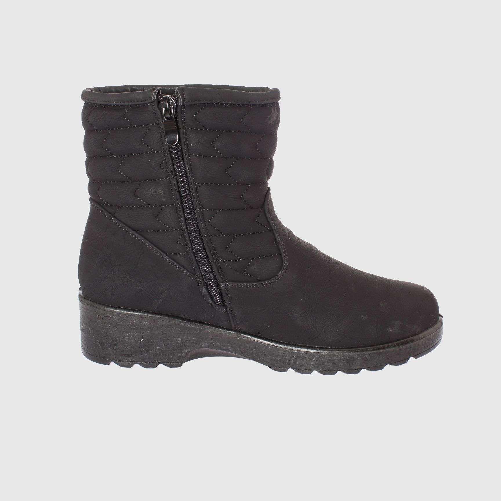 Bota Negro Vía Franca Mujer-3