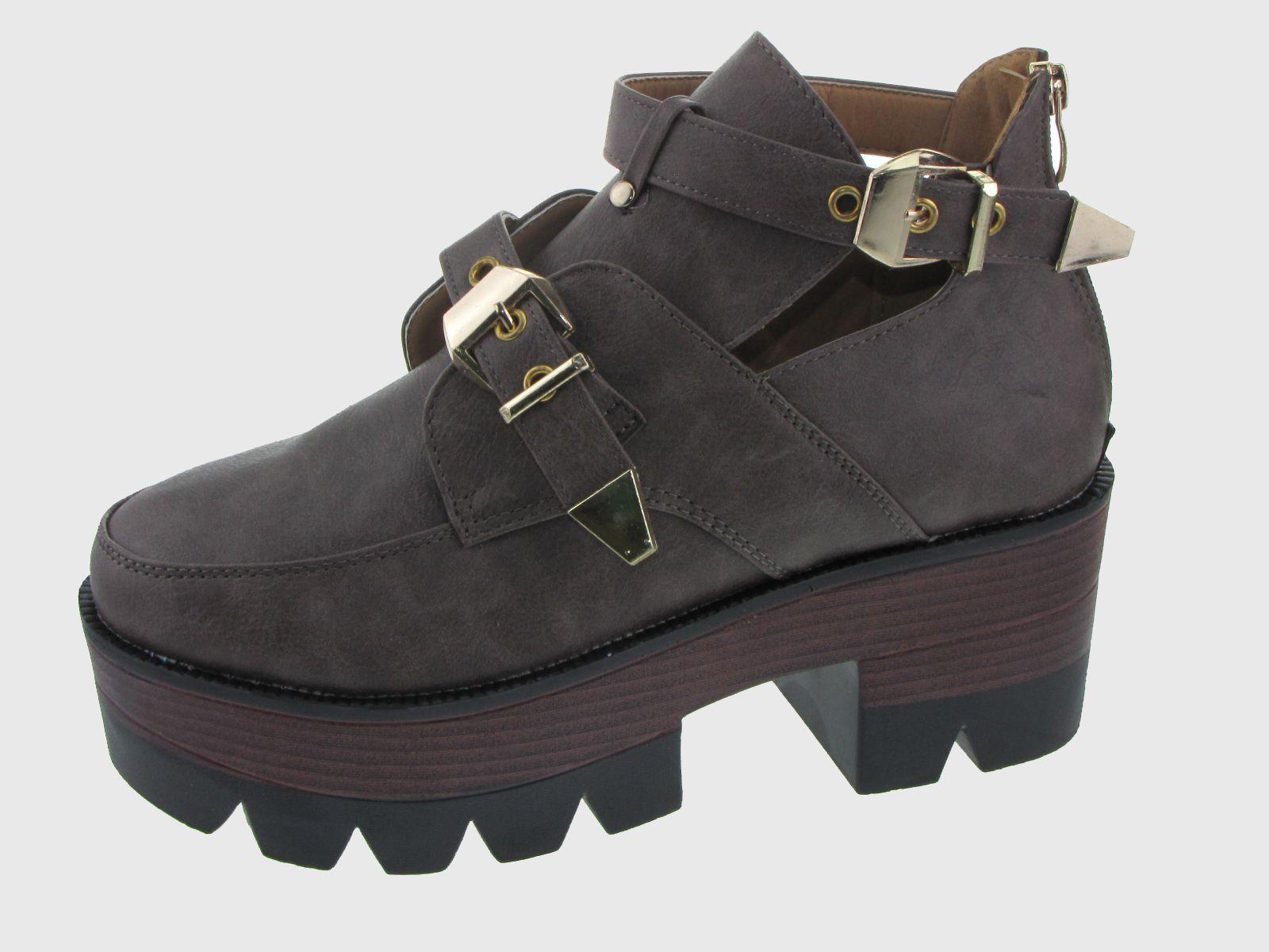 Botin Verano Gris Vía franca Mujer-1