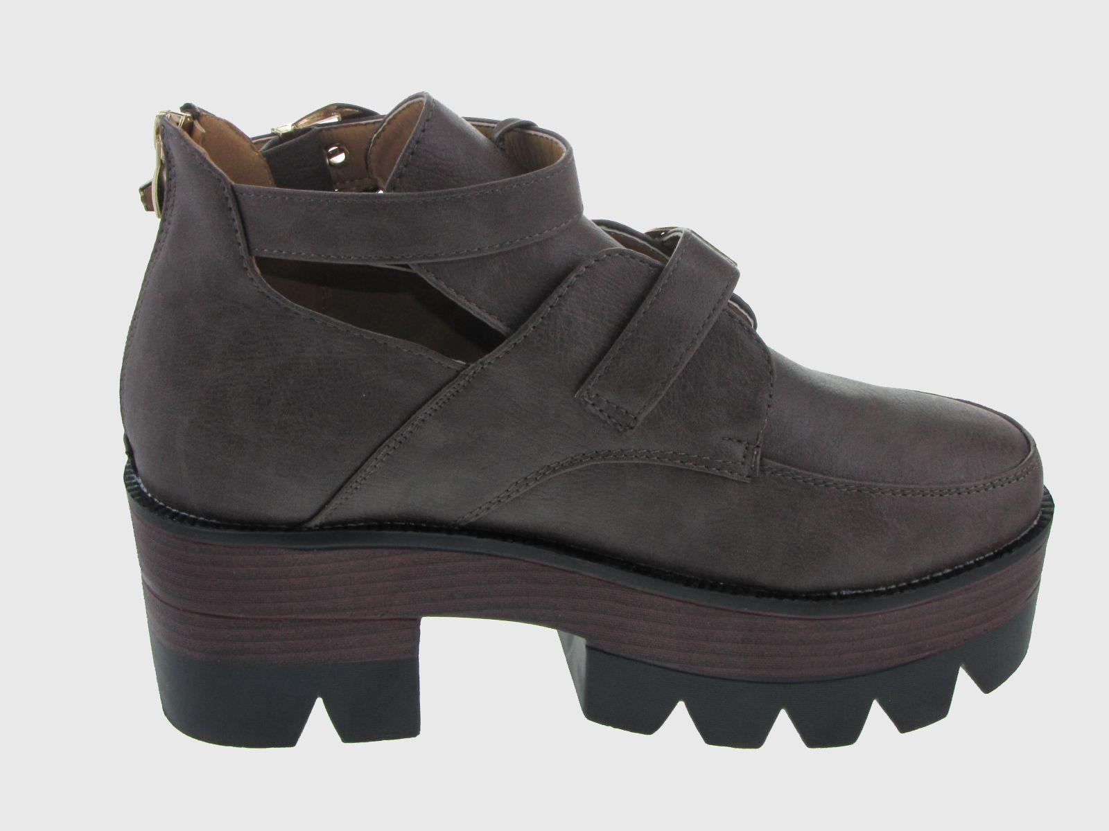 Botin Verano Gris Vía franca Mujer-3