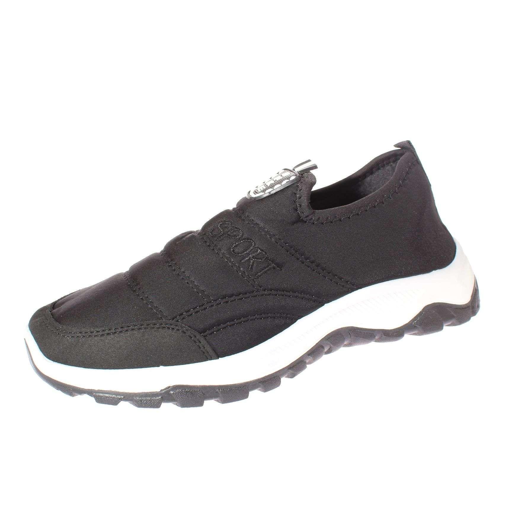 Zapatilla Negro Vía Franca Hombre Art: 8XAJ03315BLACK-0