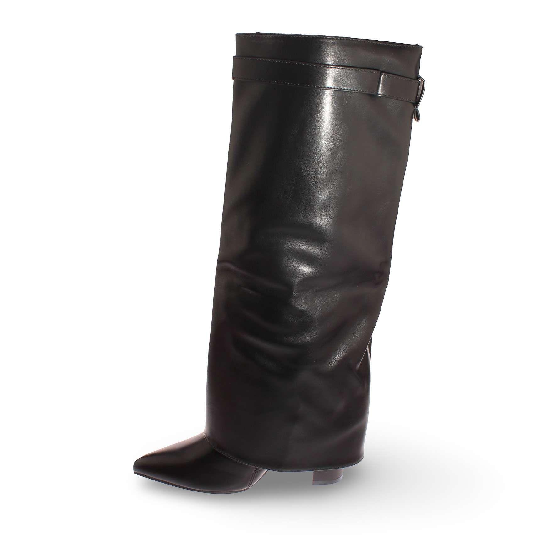 Bota Secret Negro Vía Franca Mujer Art: 5PG52011BLACK-3