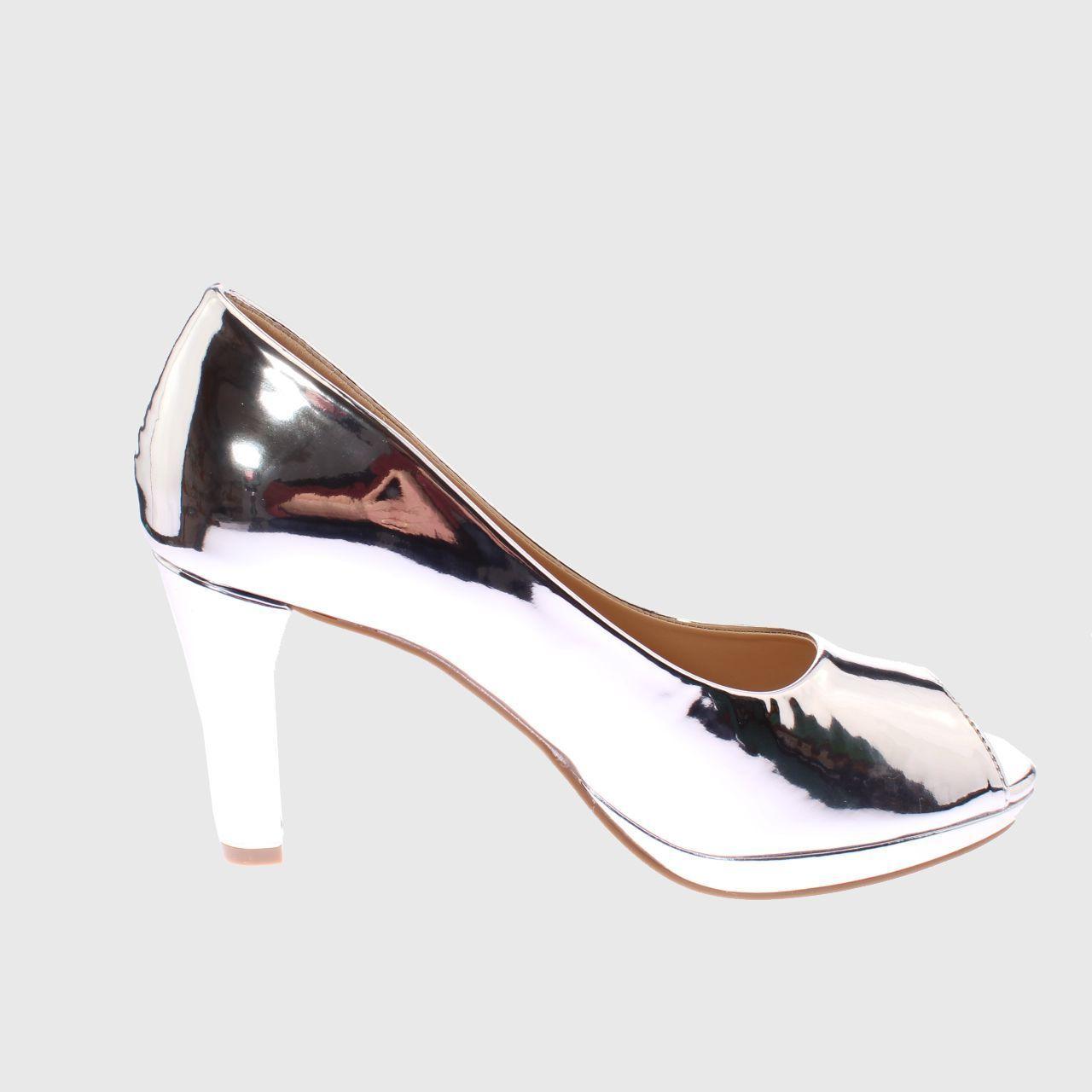 Zapato Fiesta Plata Vía Franca Mujer-3