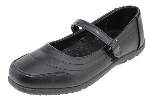 Zapato Escolar Para Hombre Color Negro-0