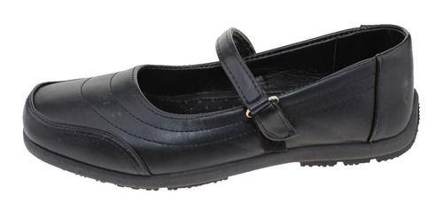 Zapato Escolar Para Hombre Color Negro-1